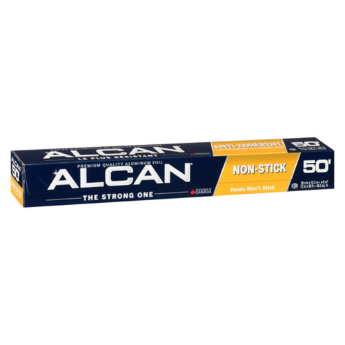 Alcan Non-Stick Aluminum Foil 12 Inch x 50 Feet 