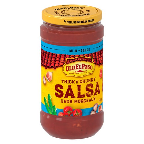 Old El Paso Salsa Thick & Chunky Mild 440 ml