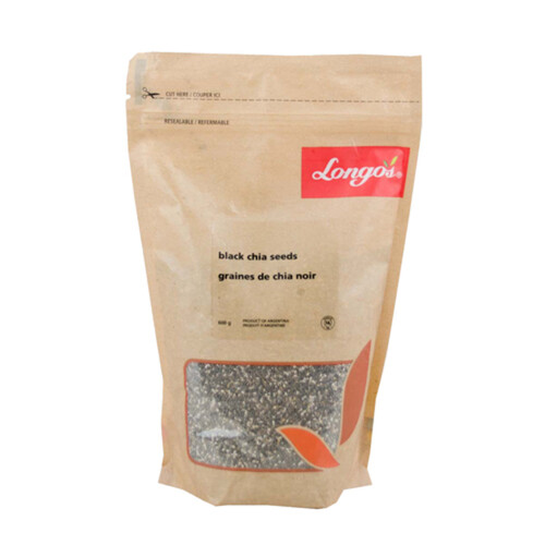 Longo's Chia Seeds Black 600 g