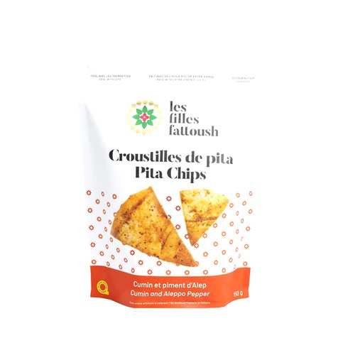 Filles Fattoush Pita Chips Cumin & Aleppo Pepper 150 g