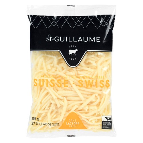 St-Guillaume Shredded Cheese Swiss 175 g