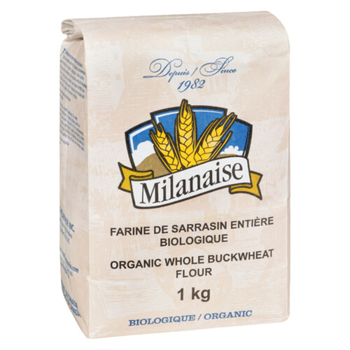 La Milanaise Organic Flour Whole Buck Wheat 1 kg