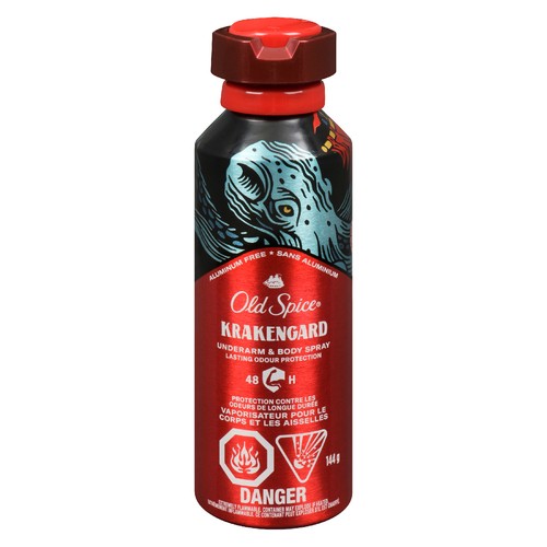 Old Spice Deodorant Body Spray Krakengard 144 g