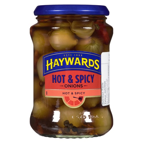 Haywards Pickled Onions Hot & Spicy 400 g