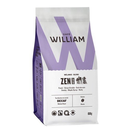 William Spartivento Organic Zen Coffee Beans Decaf 650 g
