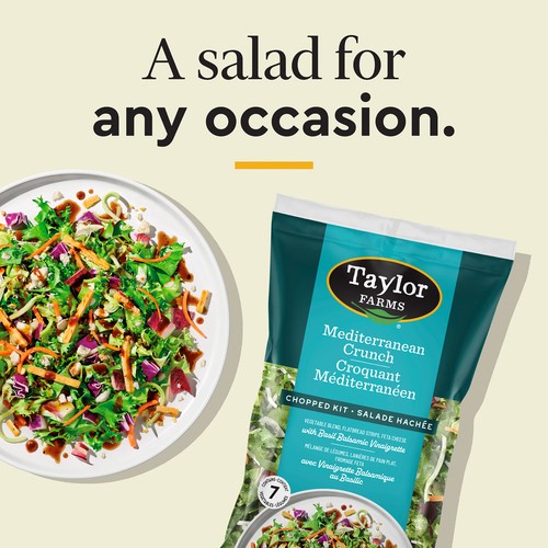 Taylor Farms Chopped Salad Kit Mediterranean Crunch 312 g