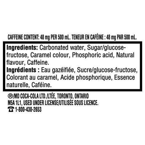 Coca-Cola Soda Cherry 500 ml (bottle)