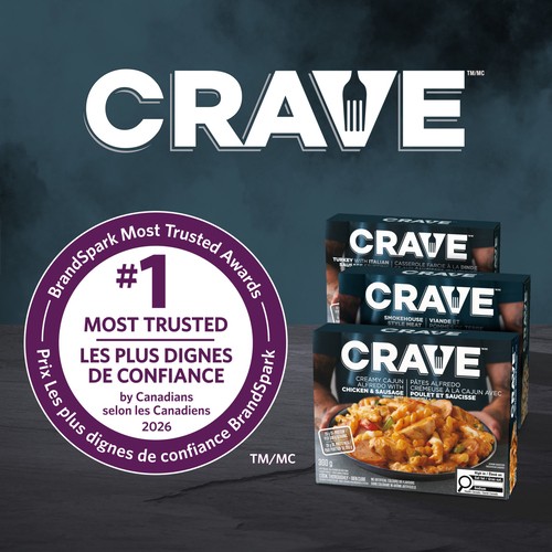 Crave Frozen Meal Creamy Cajun Alfredo With Chicken And Sausage 300 g