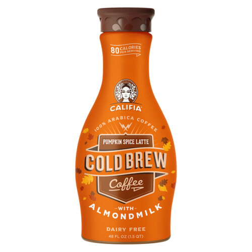 Califia Farms Cold Brew Latte Pumpkin Spice 1.4 L