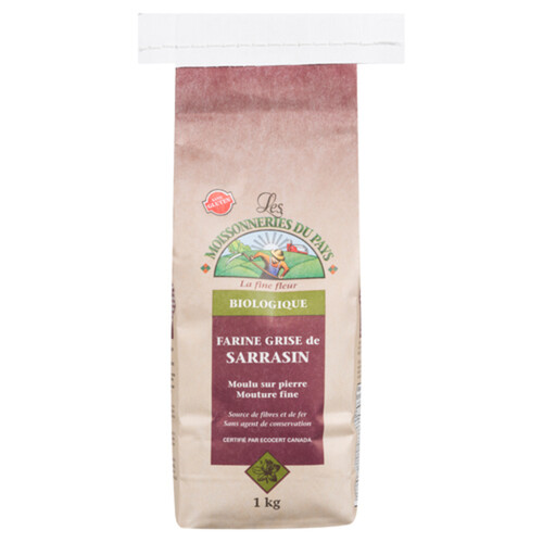 Les Moissonneries Du Pays Organic Flour Dark Buckwheat 1 kg