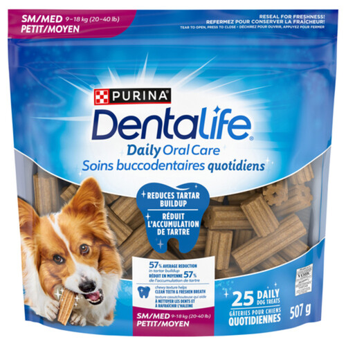 DentaLife Dog Treats Small/Medium Breed Daily Oral Care 507 g