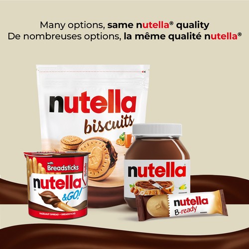Ferrero Canada Nutella B-ready Bars 330 g