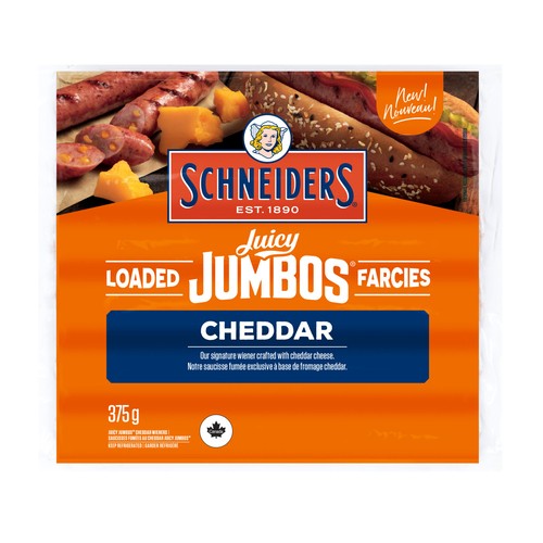 Schneiders Hot Dogs Cheddar 375 g