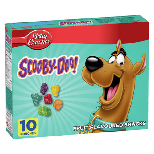 Betty Crocker Gluten Free Scooby-Doo Fruit Flavoured Snacks 226 g