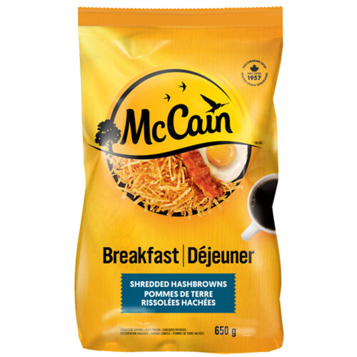 McCain Shredded Hashbrowns 650 g