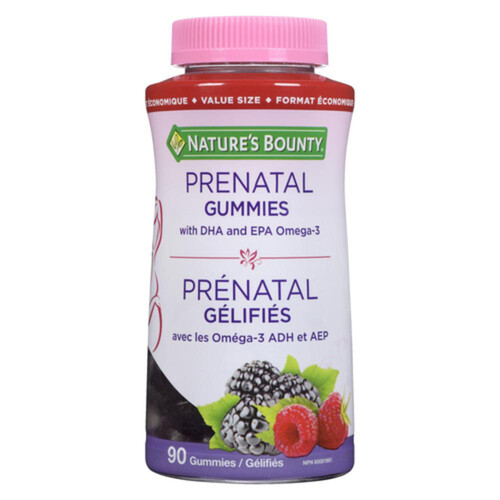 Nature's Bounty Prenatal Gummies 90 Count