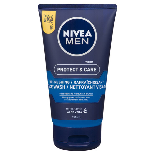 Nivea Men Protect & Care Face Wash With Aloe Vera 150 ml