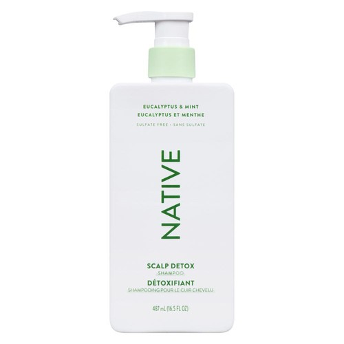 Native Shampoo Scalp Detox Eucalyptus & Mint 487 ml
