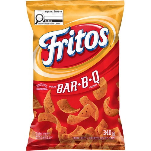Fritos Corn Chips Bar-B-Q Flavour 340 g