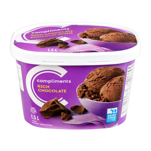 Compliments Rich Chocolate Ice Cream 1.5 L