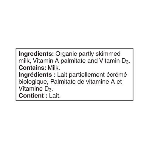 Lactantia PurFiltre Organic 2% Milk Partly Skimmed 2 L
