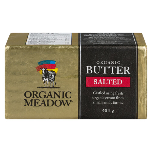 Organic Meadow Salted Butter 454 g