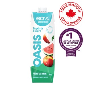Oasis HydraFruit Jus de fruits melon d’eau pomme 960 ml
