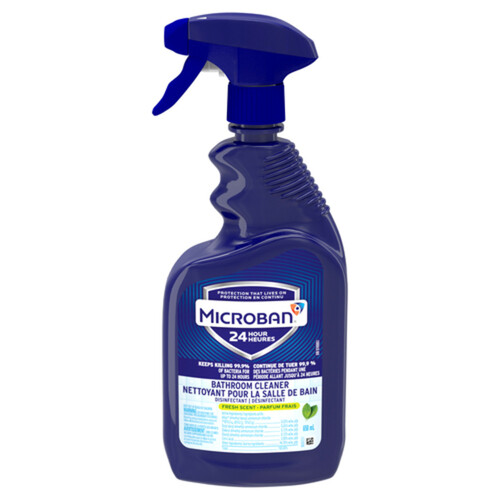 Microban Bathroom Cleaner Fresh Scent 650 ml