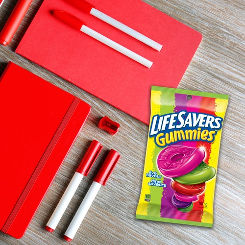 Life Savers Five Flavour Gummy Candy Bag 180 g