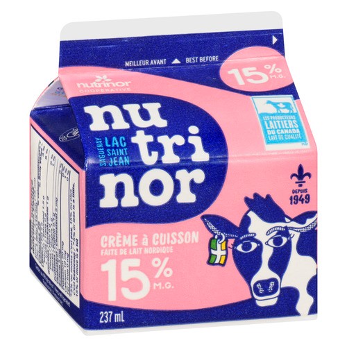 Nutrinor 15% Cooking Cream 237 ml