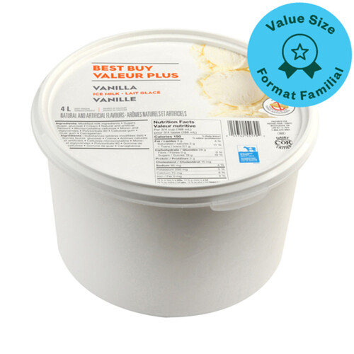 Best Buy Ice Milk Vanilla 4 L