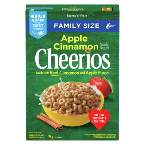 Cheerios Cereal Naturally Flavoured Apple Cinnamon 778 g