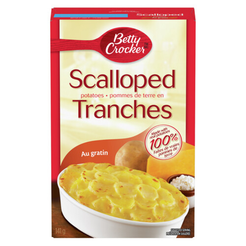 Betty Crocker Scalloped Potatoes Au Gratin 5 Servings 141 g