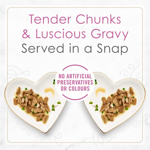 Fancy Feast Petites Wet Cat Food Seared Salmon Entre in Gravy 79.4 g