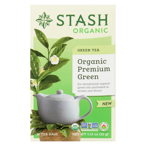 Stash Organic Premium Green Tea 16 Tea Bags 32 g