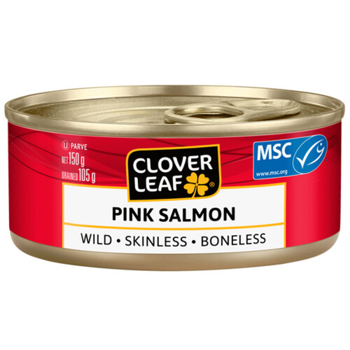 Clover Leaf Pink Salmon Skinless Boneless 150 g