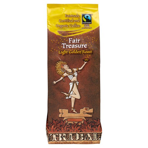 Tribal Java Whole Bean Coffee Light Golden Roast 454 g