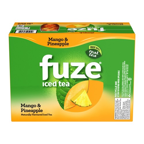 Fuze-KO Ice Tea Mango & Pineapple 12 x 341 ml (cans)