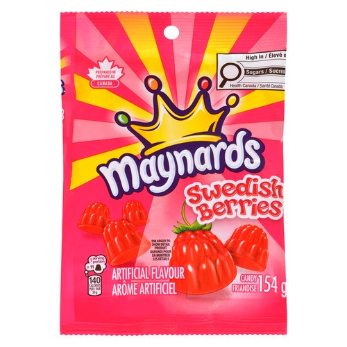 Maynards Candy Swedish Berries 154 g