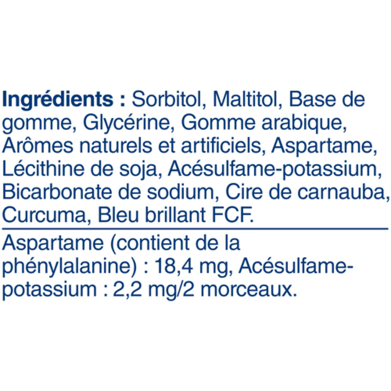 Excel Teeth Whitening Chewing Gum White Spearmint 60 Pieces 1 Bottle