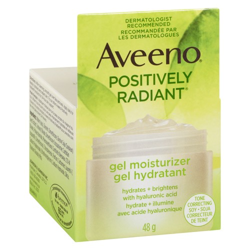 Aveeno Gel Moisturizer Positively Radiant 48 g