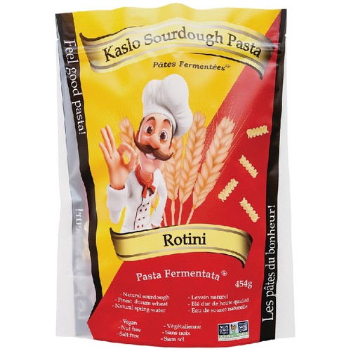 Kaslo Sourdough Pasta Fermentata Rotini 454 g