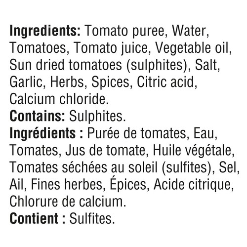 Classico Pasta Sauce Sun Dried Tomato 650 mL
