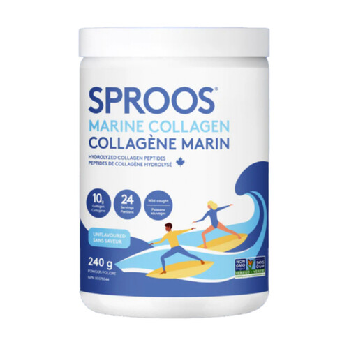 Sproos Marine Collagen Powder Unflavoured 240 g