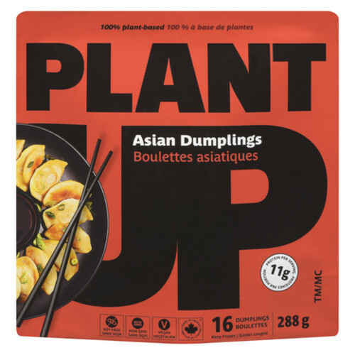 Plant Up Vegan Frozen Asian Dumplings 288 g