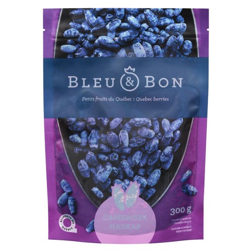 Bleu & Bon Frozen Quebec Berries Haskap 300 g