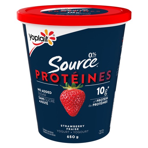 Yoplait Yogurt Source Protein Strawberry 650 g