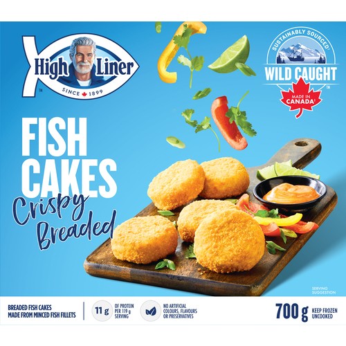 High Liner Frozen Crunchy Fish Cakes 700 g