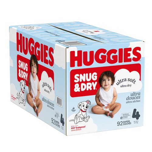 Huggies Snug & Dry Size 4 92 Count