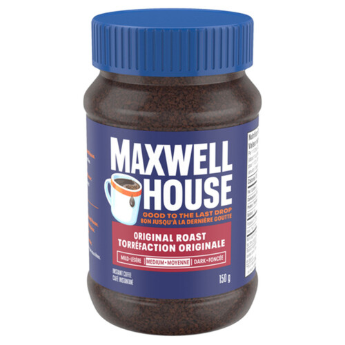 Maxwell House Instant Coffee Original Roast 150 g